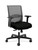 HON Convergence Ergonomic Office Chair with Mesh Back, Adjustable Arms, Lumbar Support, Synchro‑Tilt Desk Chair with Wheels for Home Office or Computer Use, Black Frame, Black