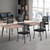 CLATINA Stacking Chairs 8 PK, Adjustable Backrest Stackable Mesh Office Waiting Room Armless Chair with Wheels for Guest Reception Conference Lobby Side School, Black