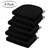 Basic Beyond Chair Cushions for Dining Chairs 6 Pack, Kitchen Chair Cushions with Ties and Non Slip Backing, 16 x 16 inches Chair Pads for Dining Chairs (Black)