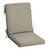 Arden earthFIBER Outdoor Dining Chair Cushion, 20 x 20, Rain-Proof, Fade Resistant, Sandbar Taupe Texture