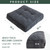 HIGOGOGO Tufted Corduroy Recliner Seat Cushion for Elderly, High Density Foam Large Square Seat Cushion for Recliner Chair, Floor Pillow, Office Chair, Car, No Pressure on Thighs, 20x20x4