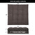 HAVARGO Recliner Cushions for Elderly, 20x20x5 Inch Thick Chair Cushion Patent Design Soft Tufted Dual Layer Booster Seat Cushions for Seniors Recliner Risers Taupe 1P