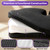 ZZ-WELL Seat Cushions for Office Chairs - Coccyx Cushion for Tailbone Pain - Memory Foam Extra Large Thick Seat Cushion 21.2 Inches, Patented Pressure Relief for Computer Gaming Chair (Black)