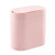 SYNCVIBE Bathroom Trash Can with Lid 2 Gallon Slim Motion Sensor Garbage Can Narrow Automatic Plastic Trash Bin for Bedroom, Living Room, Toilet, Office (Pink)