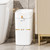 funest Smart Bathroom Trash Can with Lid- 3.5 Gallon Rechargeable Motion Sensor Trash Can,Waterproof Automatic Garbage Can with Automatic Suction Bag Feature,Waste Bin for Bedroom, Kitchen, Office