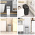 FRESHLIX 3 Pack Bathroom Trash Can 2.6 Gallon Small Touchless Automatic Motion Sensor Trash Cans Slim Waterproof Garbage Bin with Lid for Kitchen, Office, Bedroom White