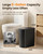 Cesun Motion Sensor Trash Can, 5 Gallon Automatic Bathroom Garbage Can with Lid, Touchless Smart Plastic Slim Wastebasket for Bathroom, Office, rv, Bedroom, Living Room, Black