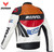 Moto GP Motorcycle REPSOL Racing Leather Jacket DUHAN VS02 Orange Blue 