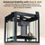 Creality Ender-5 Max 3D Printer,400x400x400mm Large Build Volume, 700mm/s High-Speed Printing, 36-Point Auto Leveling, LAN Multi-Device Control, Professional FDM 3D Printing