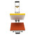 Heat Press Machine, 110V 1800W Professional Electromagnetic Semi-Automatic Digital Heat Press Machine 16"x20" Slide Out High Pressure Heat Press for T-Shirts Puzzles Pillows & Mugs (Yellow)