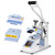 PYD Life 3 in 1 Mini Combo Heat Press Machine for Label Tag 5.8 x 5.8 Inch Light Blue 110 V Cap Hat Sublimation Pens Heat Press Machine