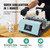 VEVOR Tumbler Heat Press Machine, 11-30oz Mug Press, Heat Up Fast and Even, Tumbler Press with Sublimation Paper, Tape and Gloves, Temp and Time Setting, for Sublimation Tumblers, Cups, Mugs, Green