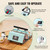 VEVOR Tumbler Heat Press Machine, 11-30oz Mug Press, Heat Up Fast and Even, Tumbler Press with Sublimation Paper, Tape and Gloves, Temp and Time Setting, for Sublimation Tumblers, Cups, Mugs, Green