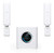 AmpliFi HD WiFi System by Ubiquiti Labs, Seamless Whole Home Wireless Internet Coverage, HD WiFi Router, 2 Mesh Points, 4 Gigabit Ethernet, 1 WAN Port, Ethernet Cable, Replaces Router & WiFi Extenders