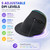 J-Tech Digital Ergonomic Mouse with Wireless Connection, Removable Palm Rest, Thumb Buttons, Rechargeable Battery, 800 DPI, Compatible with Windows and MAC OS