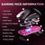 MIKIBY Zero 1 Pro Gaming Mouse,55g Ultralight Wireless Mouse, 24K DPI Optical Sensor, Tri-Mode 2.4G/Bluetooth/USB-C, 6 Programmable Buttons, Ergonomic Design,for Laptop/PC/Mac(Black & Pink)