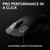 Logitech G PRO 2 Lightspeed Wireless Gaming Mouse, Right- or Left-Handed Mouse with up to 4 Customizable and Switchable Magnetic Side Buttons, 44K DPI Sensor, USB-C Charging, for PC/Mac - Black