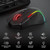Redragon M612 PRO RGB Gaming Mouse, 8000 DPI Wired/Wireless Optical Mouse with 9 Programmable Buttons & 7 Backlit Modes, BT & 2.4G Wireless, Software Supports DIY Keybinds Rapid Fire Button