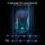 Redragon M612 PRO RGB Gaming Mouse, 8000 DPI Wired/Wireless Optical Mouse with 9 Programmable Buttons & 7 Backlit Modes, BT & 2.4G Wireless, Software Supports DIY Keybinds Rapid Fire Button
