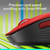 Logitech Signature M650 L Full Size Wireless Mouse - for Large Sized Hands, 2-Year Battery, Silent Clicks, Customizable Side Buttons, Bluetooth, for PC/Mac/Multi-Device/Chromebook - Classic Red