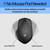 HP 280 Silent Wireless Mouse - Ergonomic, Right-Handed Design - 2.4GHz USB Wireless Connection - Multi-Surface Technology, 1600 DPI Optical Sensor - Win, Chrome, Mac OS - Up to 18-Month Battery Life