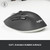 Logitech M720 Triathlon Multi-Device Wireless Mouse, Bluetooth, USB Unifying Receiver, 1000 DPI, 6 Programmable Buttons, 2-Year Battery, Compatible with Laptop, PC, Mac, iPadOS - Black
