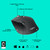 Logitech M720 Triathlon Multi-Device Wireless Mouse, Bluetooth, USB Unifying Receiver, 1000 DPI, 6 Programmable Buttons, 2-Year Battery, Compatible with Laptop, PC, Mac, iPadOS - Black