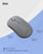 Lenovo Yoga Bluetooth Silent Mouse, 3 Level DPI Adjustment, 36 Month Battery Life, Bluetooth 5.3, 3 Device Paring, Whisper Quiet, Programmable Buttons, Smooth Finish, Luna Grey