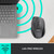 Logitech M705 Marathon Wireless Mouse, Gaming Mouse Wireless, 2.4 GHz USB-A Receiver, 5-Programmable Buttons, 3-Year Battery, PC, Mac, Laptop, Chromebook - Black