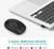 Rii 10-Pack Wireless Mouse,2.4G Portable Computer Mice for PC, Laptop, Windows,Office Included Wireless USB dongle (Black)
