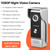 AMOCAM Wireless WiFi Video Doorbell Intercom System, 1080P Video Door Camera with Monitor, 7 Inch Touch Screen Video Door Phone, No Monthly Fees, Tuya APP Remote Intercom (Wired Power)