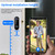 Taishixing HD Wireless Video Doorbell Camera with Chime, Smart Human Detection, Real-time Alert, FHD Night Vision, Two-Way Audio, IP65 Waterproof, 2.4Ghz WiFi, 32GB SD Card Storage/Cloud Storage (2K)