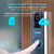 Vicohome D2A Home Surveillance Wireless Video Doorbell with Chime, Battery, Waterproof, Audible Alarm Easy to Setup,2.4GHz Wi-Fi, Human Detection,Two Way Audio, Micro SD Slot, 180 Days Exchange Policy