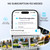ieGeek Wireless Doorbell Camera No Subscription - 5MP Ultra Clear Motion Detection Alert Video Doorbell, Cloud/Local Storage, Battery Power Easy Connect & Install, Work with Alexa, Only 2.4Ghz WiFi