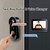 ZIGprote Outdoor Video Doorbell Camera Wireless 1080P with Screen for Home Office,Two-Way Audio,120° Vision,4.3” Screen,IP66 Waterproof, Video Doorbell No Subscription,APP,WiFi,Easy to Use for Elder