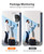 CYVIO Doorbell Camera Wireless, 5MP Video Doorbell with Base Station, Head to Toe Wide Video View, Battery/Wired Option, Package Monitor, 2-Way Talk, Human Detection, 2.4/5 GHz WiFi, No Subscription