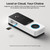 AOSU Wireless Doorbell Camera, 170° Ultra Wide Viewing Angle, Intelligent Parcel Detection, 90 Days Battery Life, 2.4G WiFi Supported, 2K QHD Video Doorbell Compatible with Alexa and Google Assistant