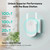 BOTSLAB 2K Doorbell Camera Wireless with Head-to-Toe View, No Monthly Fee, Video Doorbell with 2-Way Audio, Human Detection, 5200mAh Battery Powered Door Bell, Easy Installation, 2.4Ghz WiFi Only
