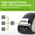 DYMO LabelWriter 550 Turbo Label Printer, High-Speed Direct Thermal Printing, Automatic Label Recognition, Prints Variety of Label Types Through USB or LAN Network Connectivity - Fast, Efficient