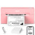 Nelko Bluetooth Thermal Shipping Label Printer, Wireless 4x6 Shipping Label Printer for Shipping Packages, Support Android, iPhone and Windows, Widely Used for Amazon, Ebay, Shopify (Pink)