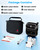 Phomemo Label Maker, M220 Thermal Label Printer, 80mm Portable Bluetooth Barcode Printer Compatible with Andriod/iOS for Home, Office, Small Business, with 3 Packs Label & Case