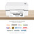 Core Innovations Bluetooth Thermal 4x6 Shipping Label Printer Bundle, Wireless and USB Label Printer for Small Business, 203 Dpi Printer with 50 Labels, Android, iOS and Windows Compatible, White