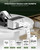 MUNBYN Shipping Label Printer RealWriter 941, 4x6 Thermal Label Printer for Shipment of Packages, Home Shipping Small Business, Compatible with macOS, Windows (USB/USB+Bluetooth)