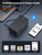 MUNBYN Bluetooth Thermal Label Printer, 130B Wireless 4x6 Shipping Label Printer for Shipping Packages Small Business Office or Home, Compatible with iPhone Android iPad Windows macOS Chrome