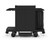 Suncast Commercial Standard Housekeeping Cart with Laundry Bag, Vacuum Holders, Integrated Cleaning Tool Storage, 56" Height x 22" Width, Made in the USA