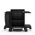 Suncast Commercial Standard Housekeeping Cart with Laundry Bag, Vacuum Holders, Integrated Cleaning Tool Storage, 56" Height x 22" Width, Made in the USA