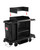 Suncast Commercial Standard Housekeeping Cart with Laundry Bag, Vacuum Holders, Integrated Cleaning Tool Storage, 56" Height x 22" Width, Made in the USA