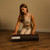 Yoga Mat With Strap 5mm Non Slip Suede & TPE - Moon Black Eco-Friendly Fitness & Exercise Mat for Home Gym, Pilates, Hot Yoga, and Meditation - Lightweight Durable 72 x 24 inch Workout Mat for Women, Men