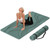 PAIDU Large Yoga Mat-72’x36’x0.4’ Extra Width ＆ Thick,Comfortable,Non-Slip Exercise Mat-Works Great on All Floor for Stretching,Yoga Studio,Gym or Home Workouts (Deepgreen)