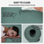 PAIDU Large Yoga Mat-72’x36’x0.4’ Extra Width ＆ Thick,Comfortable,Non-Slip Exercise Mat-Works Great on All Floor for Stretching,Yoga Studio,Gym or Home Workouts (Deepgreen)